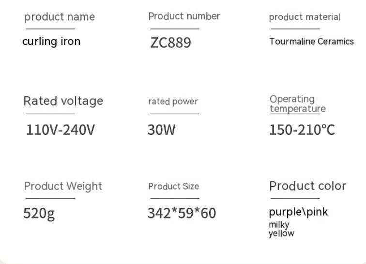 Rizador de Cabello Automático