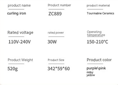 Rizador de Cabello Automático